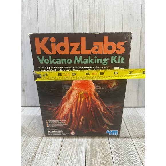 Vintage Volcano Making Kit by Kidzlabs 4M - Fun Science Fair Project - Picture 9 of 9